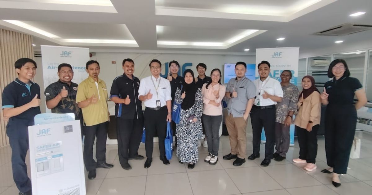 Lawatan Kerja HoSHAS ke Kilang Japan Air Filter Malaysia Sdn Bhd (JAF)