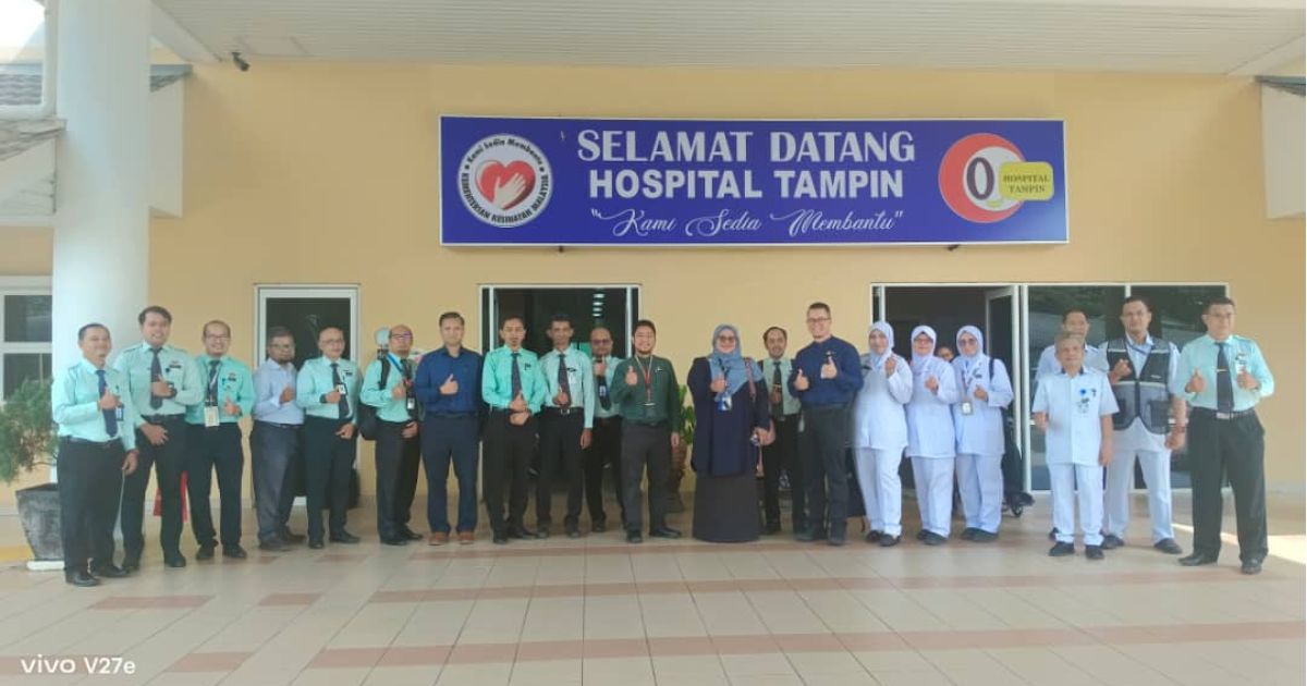 Lawatan Pelaksanaan Sistem Perkhidmatan Porter Di Hospital Tampin, Negeri Sembilan